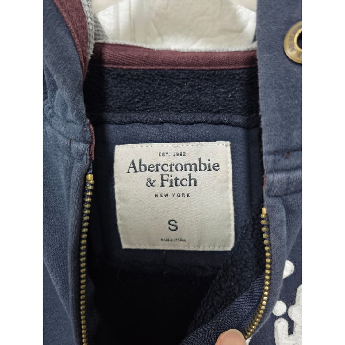 택포) 아베크롬비 후드집업 S 상품이미지2