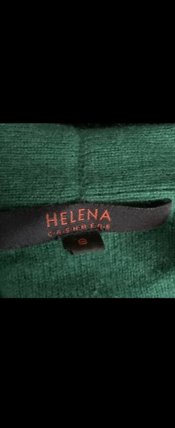 헬레나 더블 투컬러 캐시미어 100% 가디건 55-66 상품이미지6