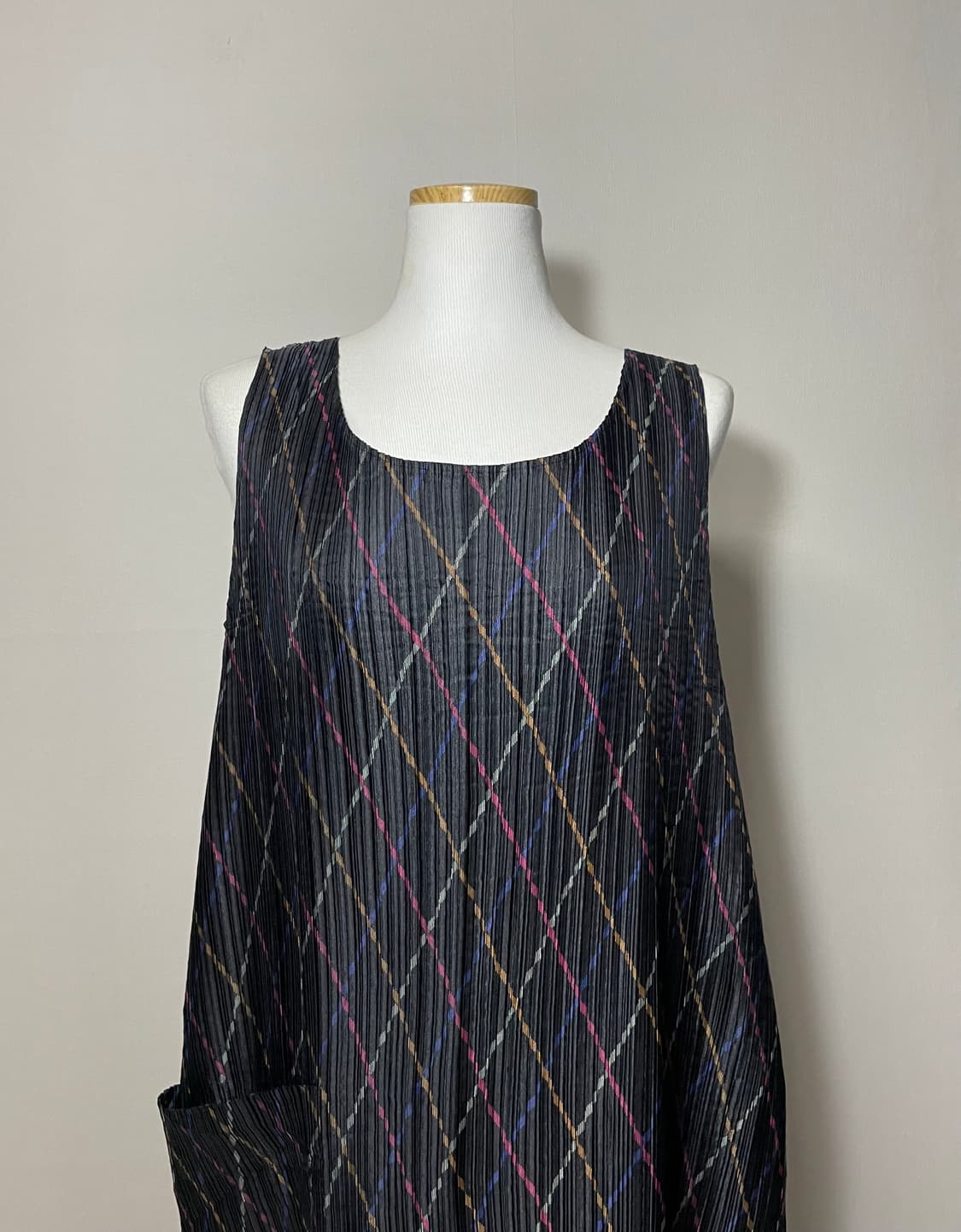 이세이미야케 플리츠 apron dress  상품이미지7