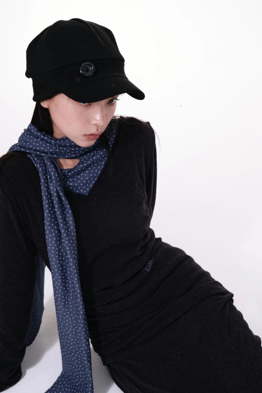 [shalom club] Shy hat black 상품이미지6