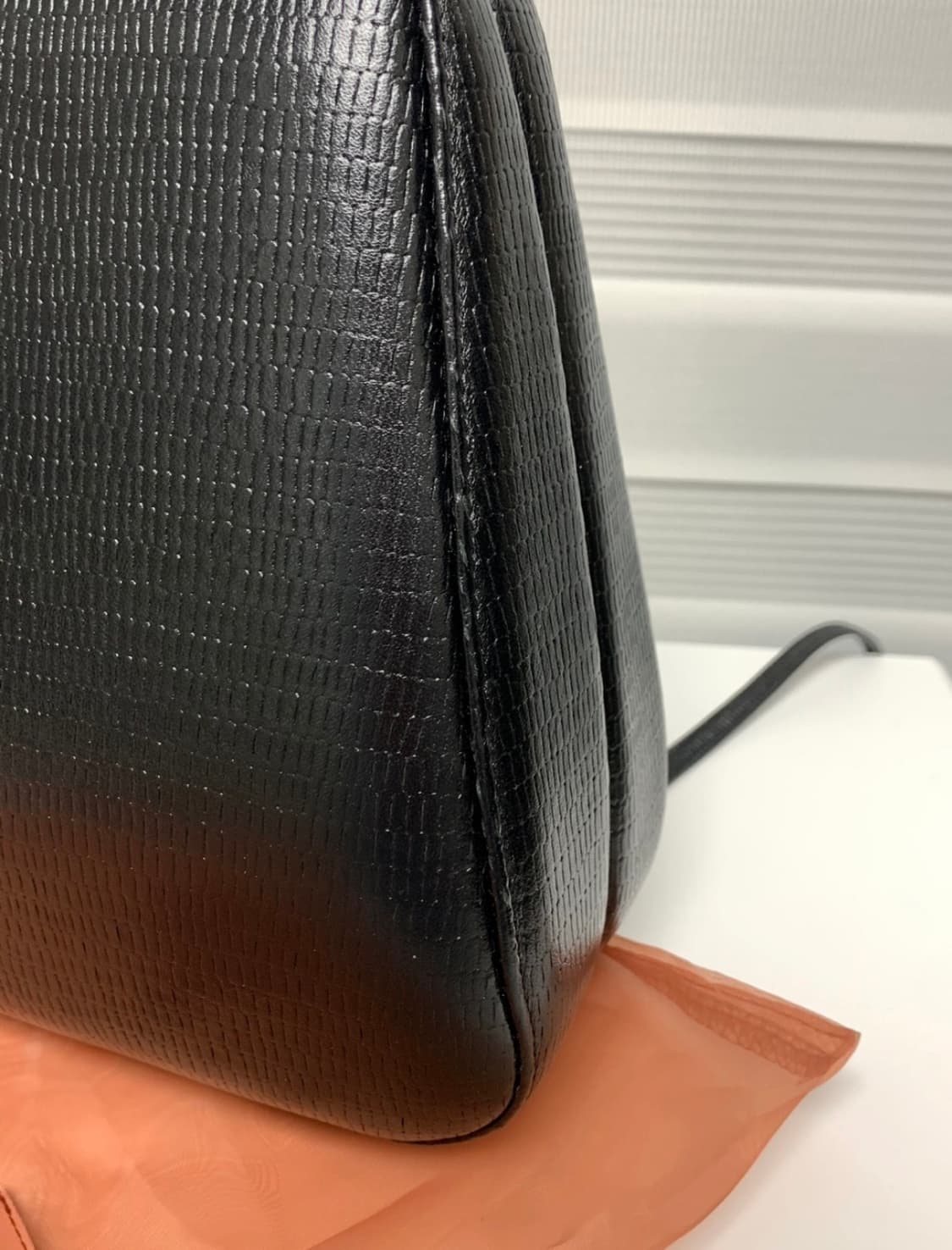 아카이브앱크 쉘틴백 리자드블랙 상품이미지7