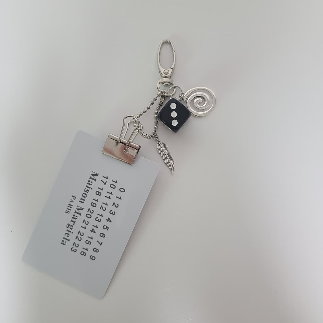 메종 마르지엘라 브랜드 카드 키링  상품이미지2