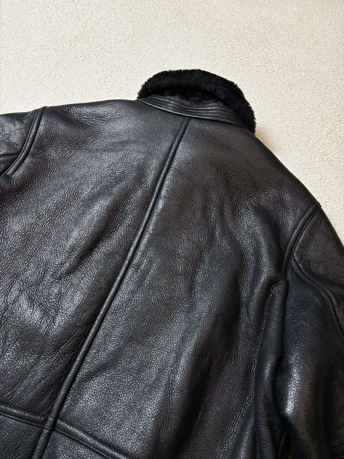 jaon verdurous 00's 양가죽 무스탕 자켓 PN7421 상품이미지5