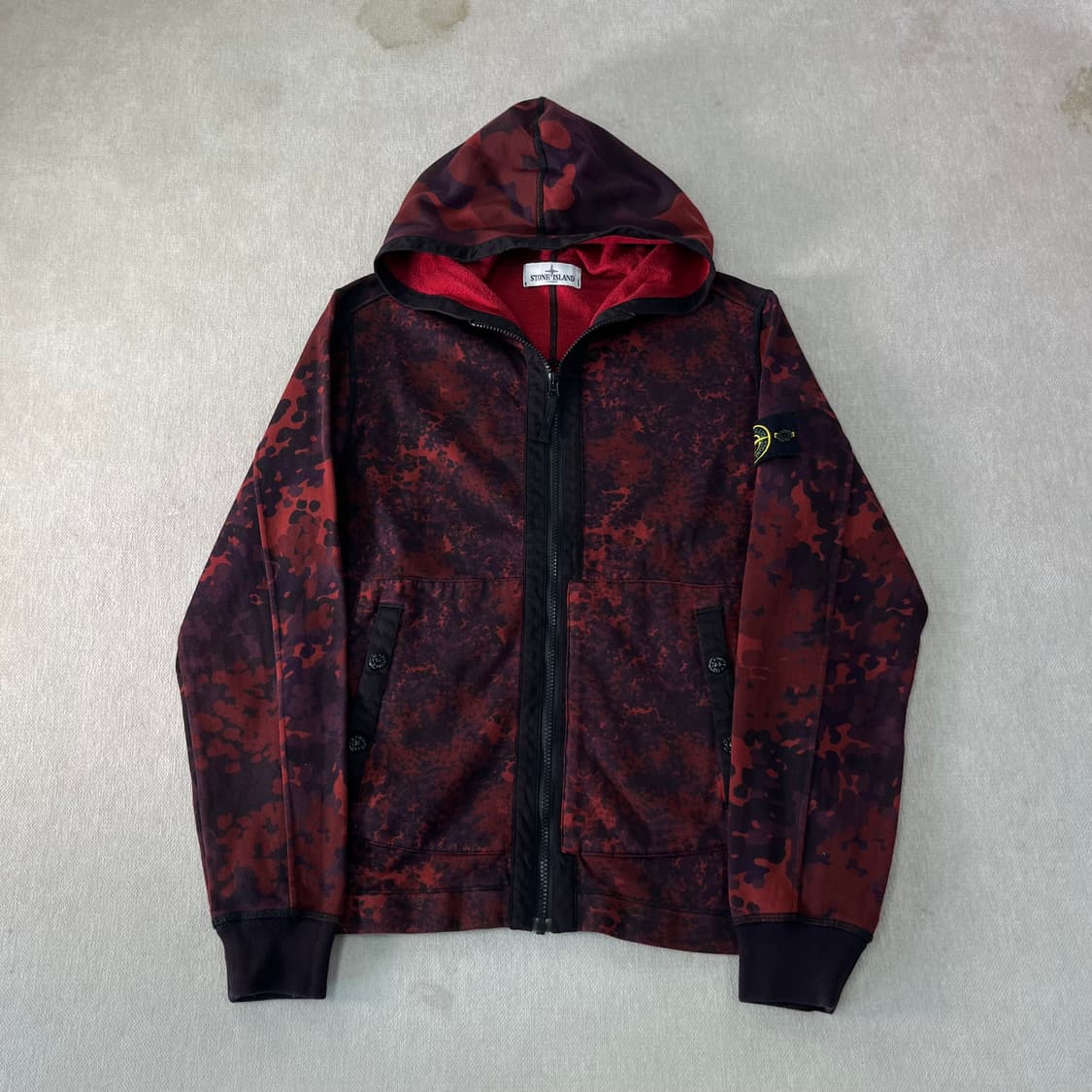 95 스톤아일랜드 00s 라소고마토 카모 후드집업 상품이미지1