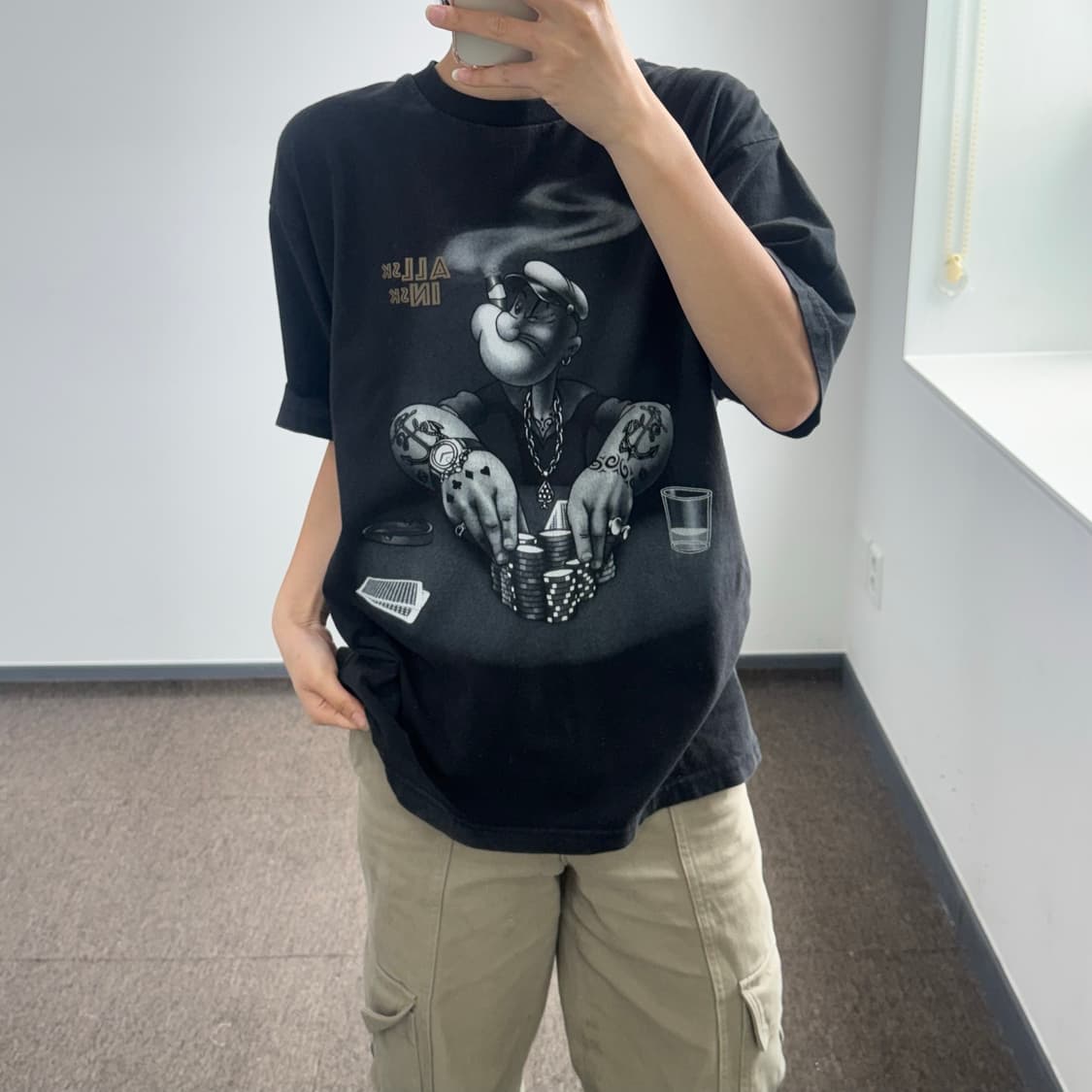 Michael 00s 뽀바이 블랙 반팔  상품이미지1