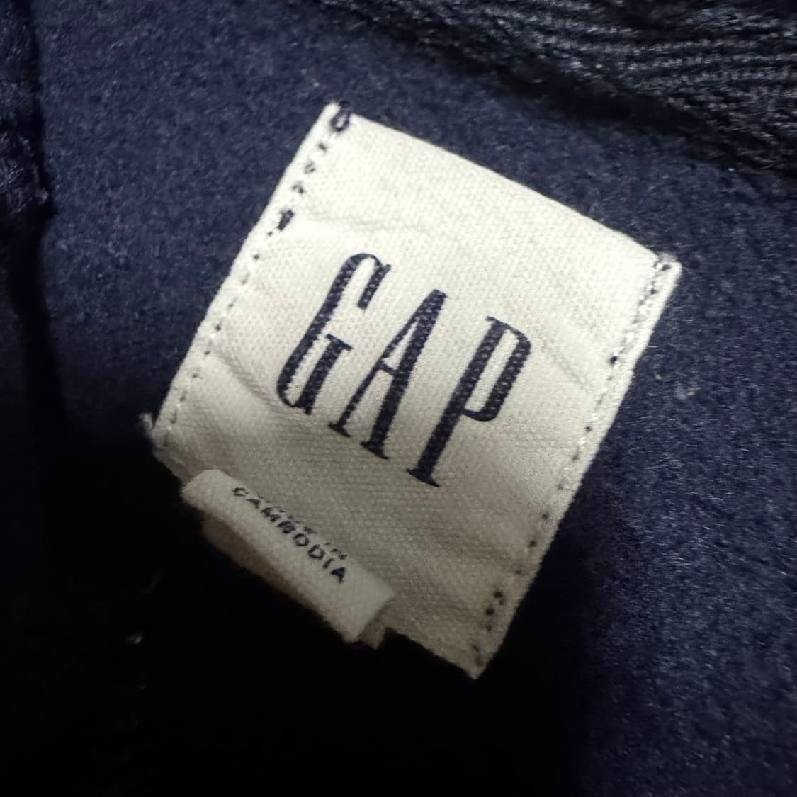 갭 네이비 후드집업 s 상품이미지3