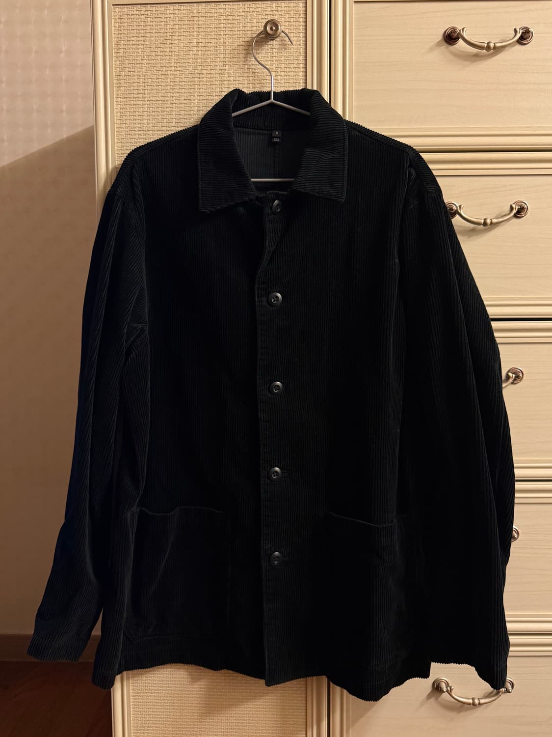 무인양품 코듀로이 재킷 블랙 S 상품이미지4