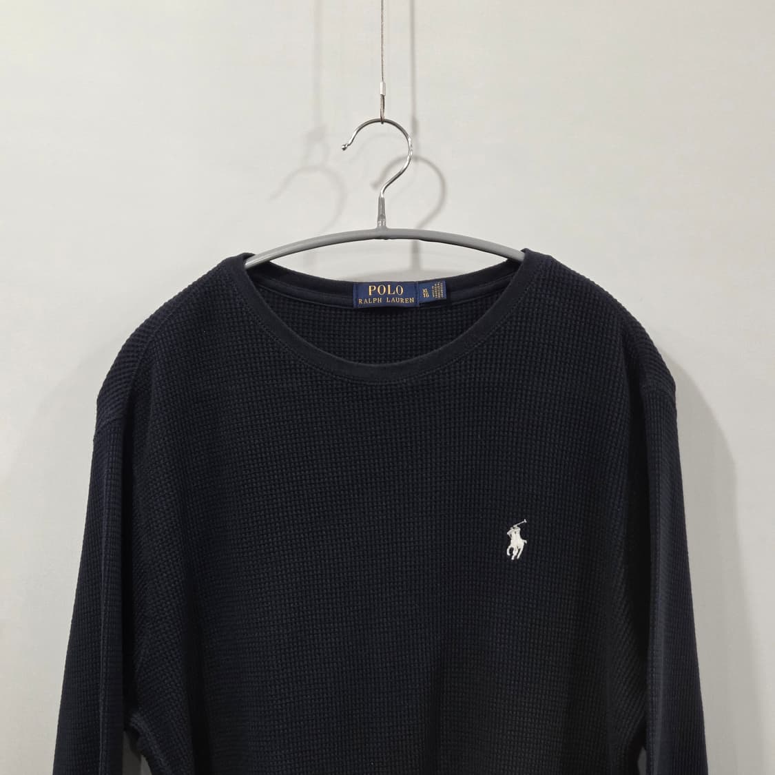 폴로랄프로렌 네이비 와플 롱슬리브 XL  상품이미지2