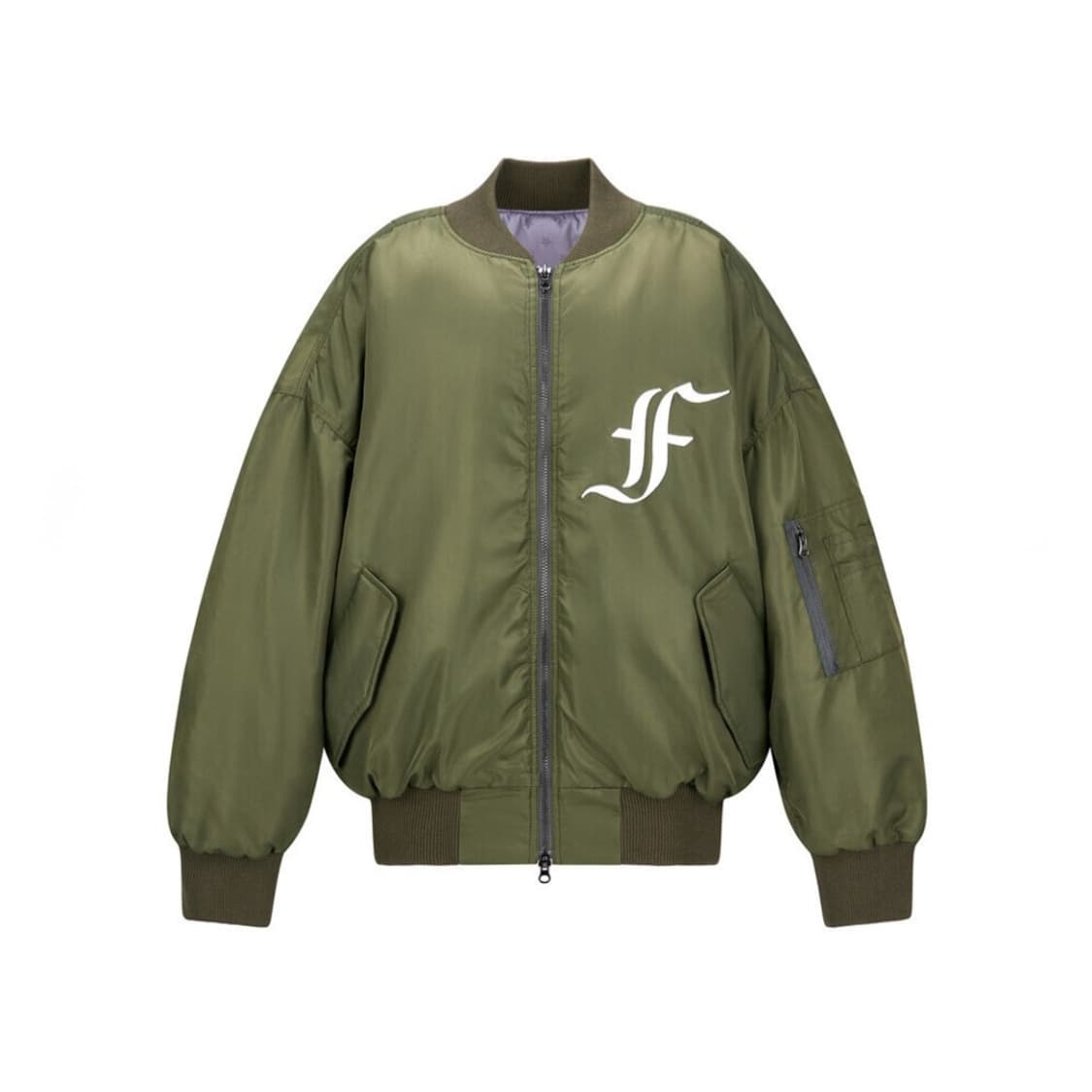 샵페어리 봄버 카키 상품이미지2