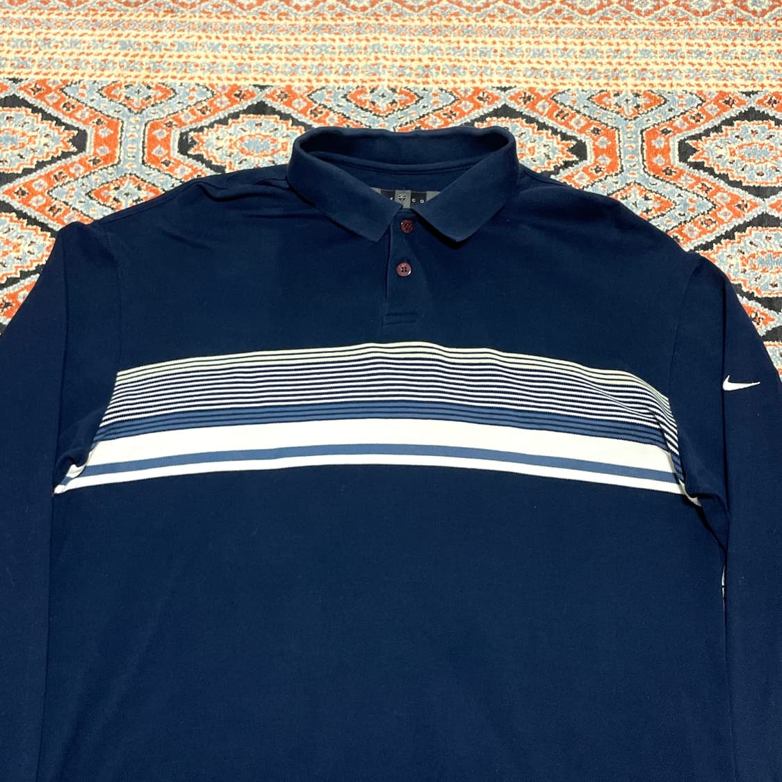 나이키 골프 네이비 긴팔 카라티셔츠 남성L 상품이미지2