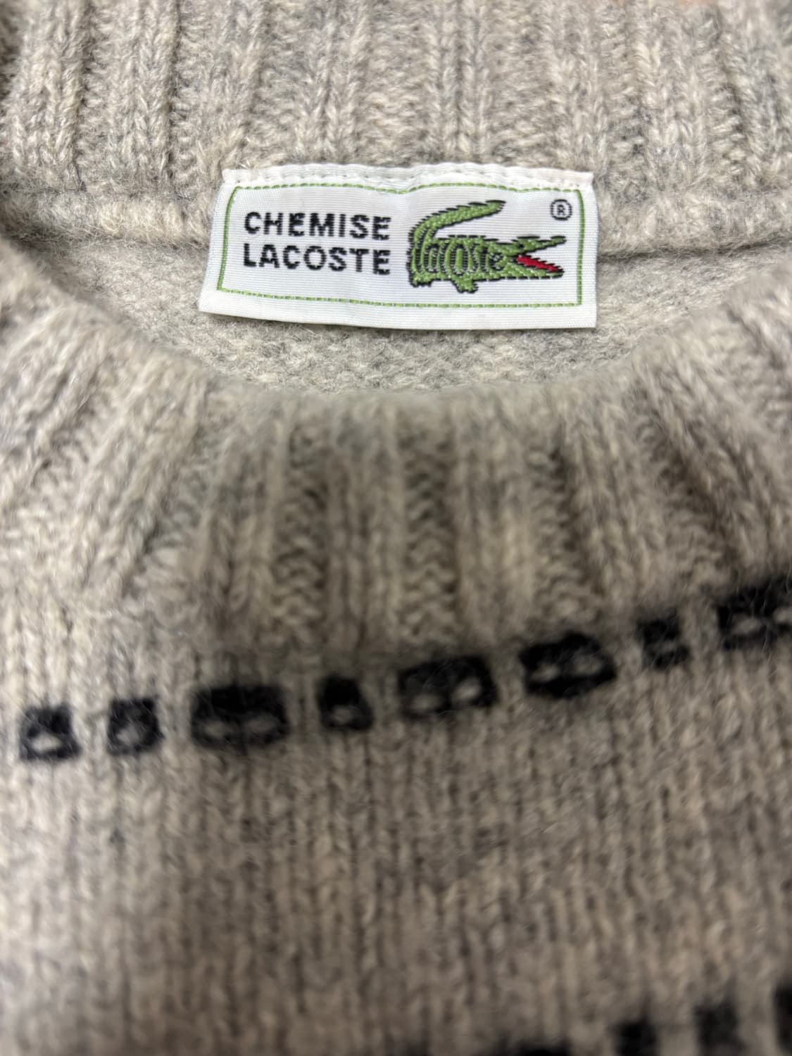 라코스테 빈티지 니트 상품이미지2