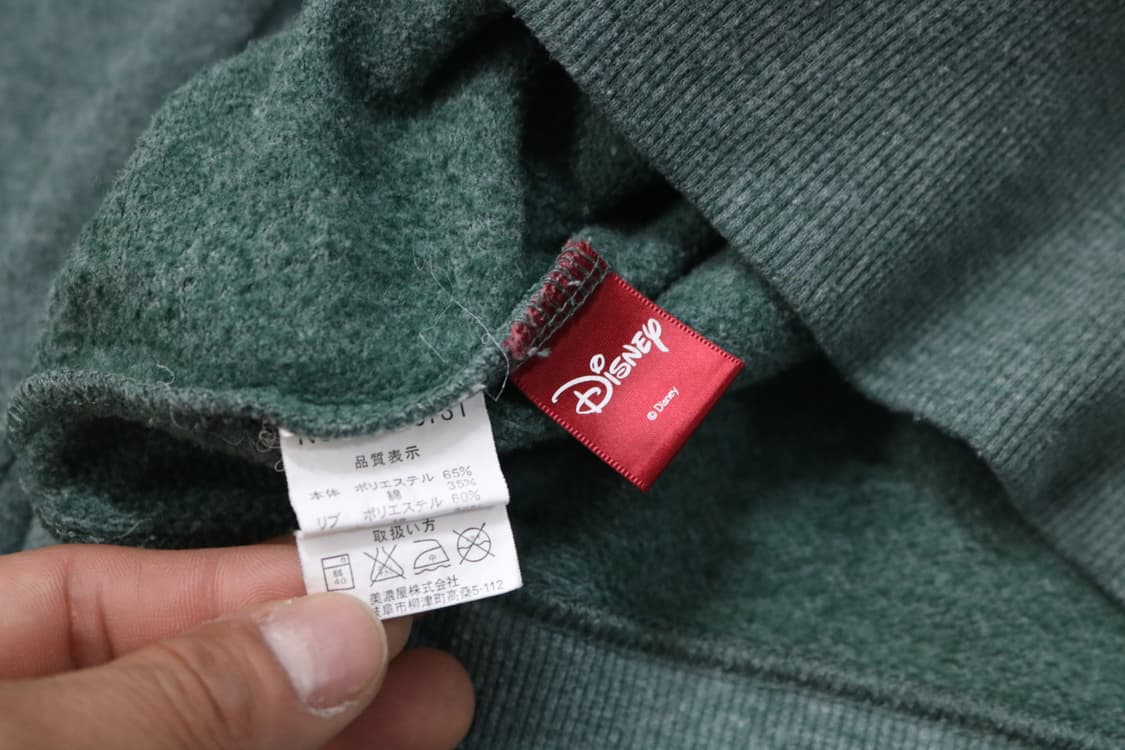 Disney 빈티지 미키 마우스 프린팅 맨투맨 (L) 상품이미지9