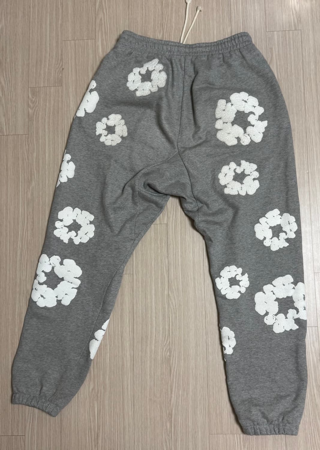 데님티어스 코튼 리쓰 조거팬츠 바지 M사이즈 그레이 상품이미지2