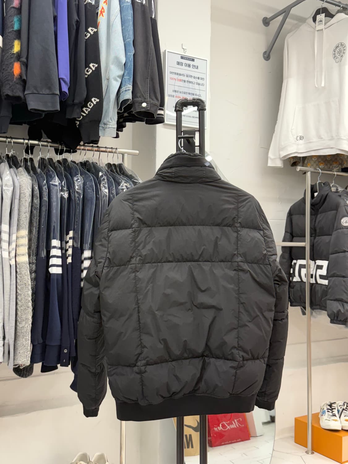 [L] 스톤아일랜드 크링클랩스 패딩 상품이미지2