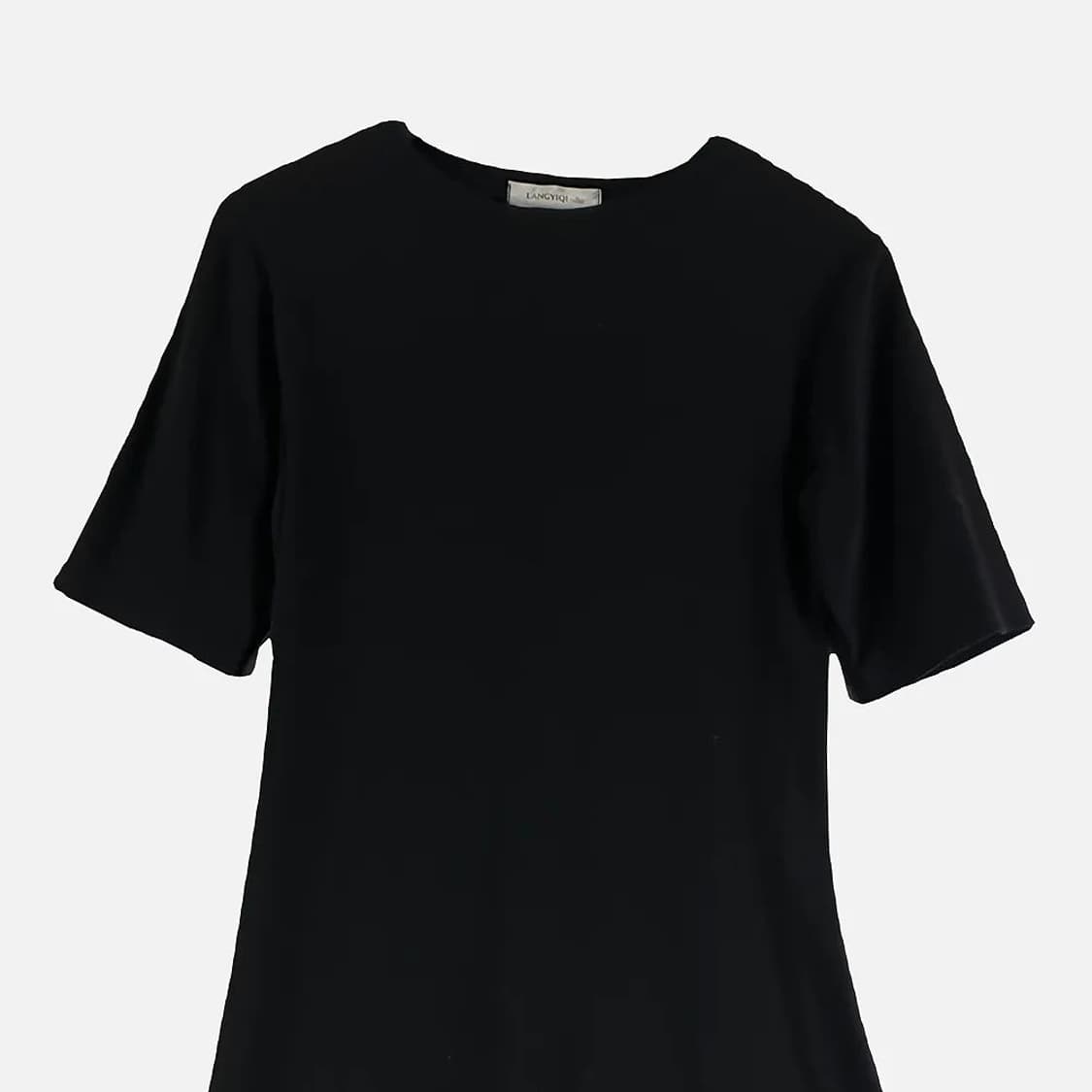 블랙 여자 원피스 XL N4550 상품이미지3