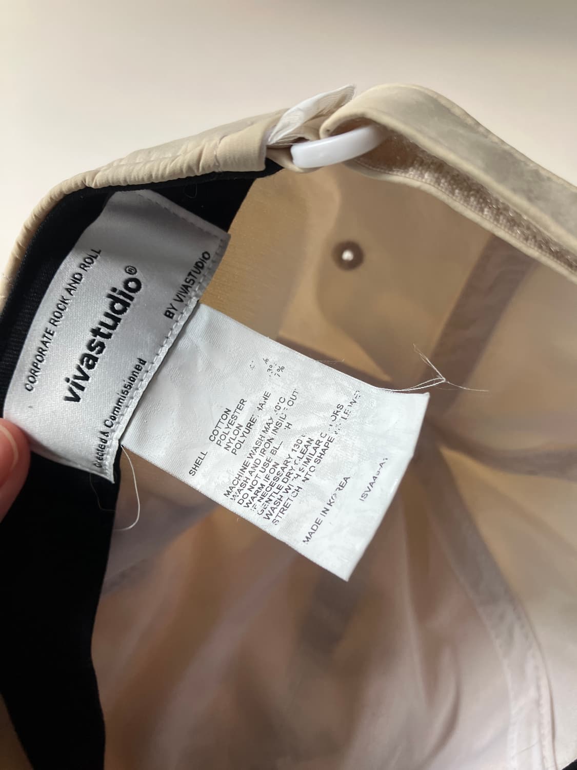 발란사 나일론 볼캡 상품이미지5