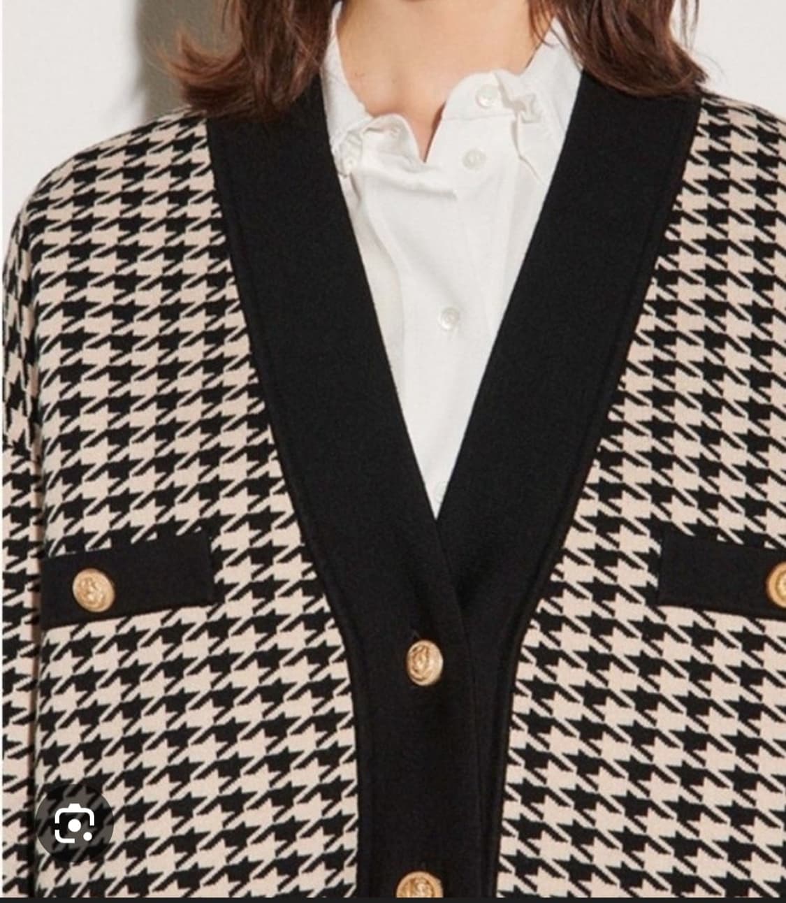 산드로 하운드투스 골드버튼 가디건 1사이즈 상품이미지6