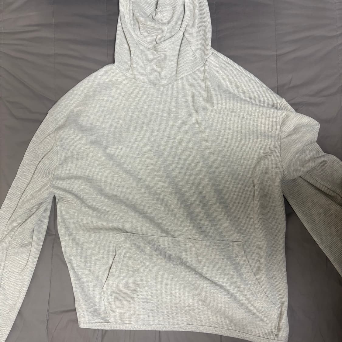 노운 와플 후디드 티셔츠(오트밀) 상품이미지2