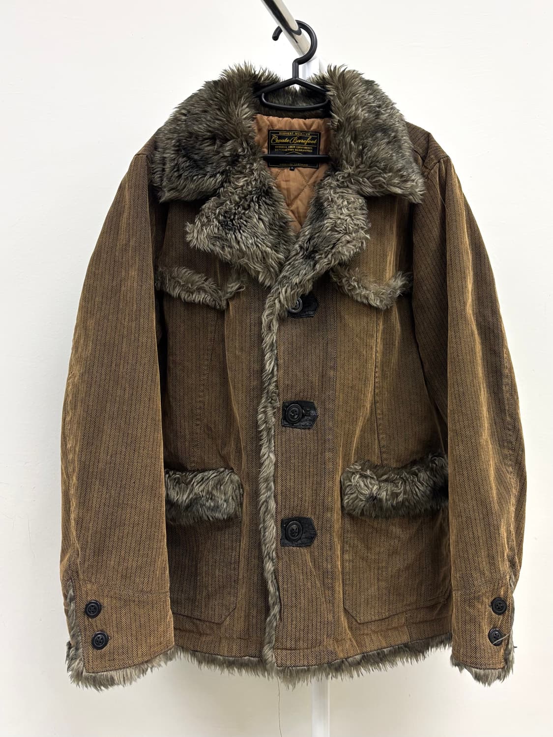 빈티지 브라운 자켓 상품이미지6