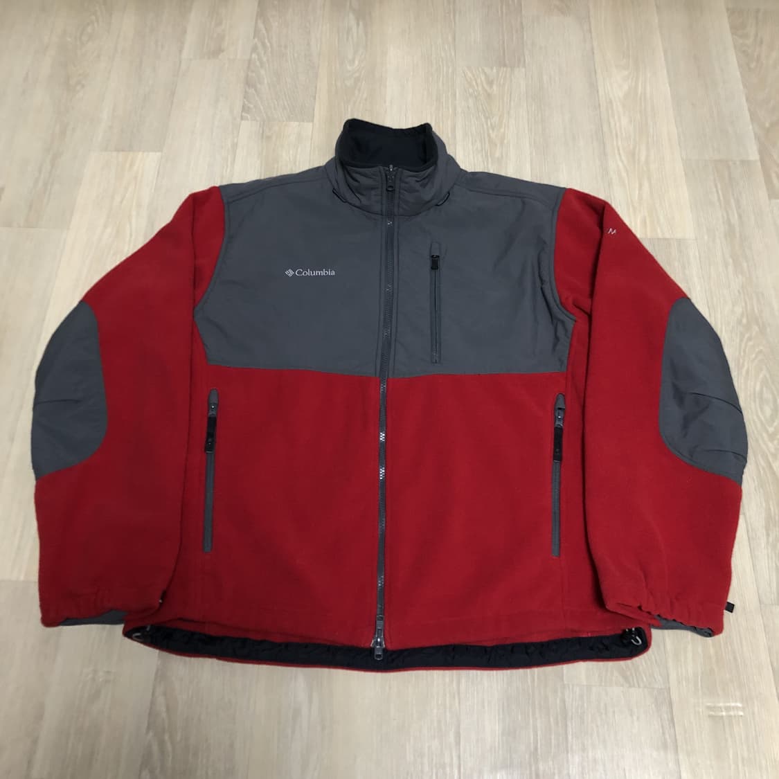 (L) 콜롬비아 Columbia 티타늄 플리스 자켓 레드 상품이미지1