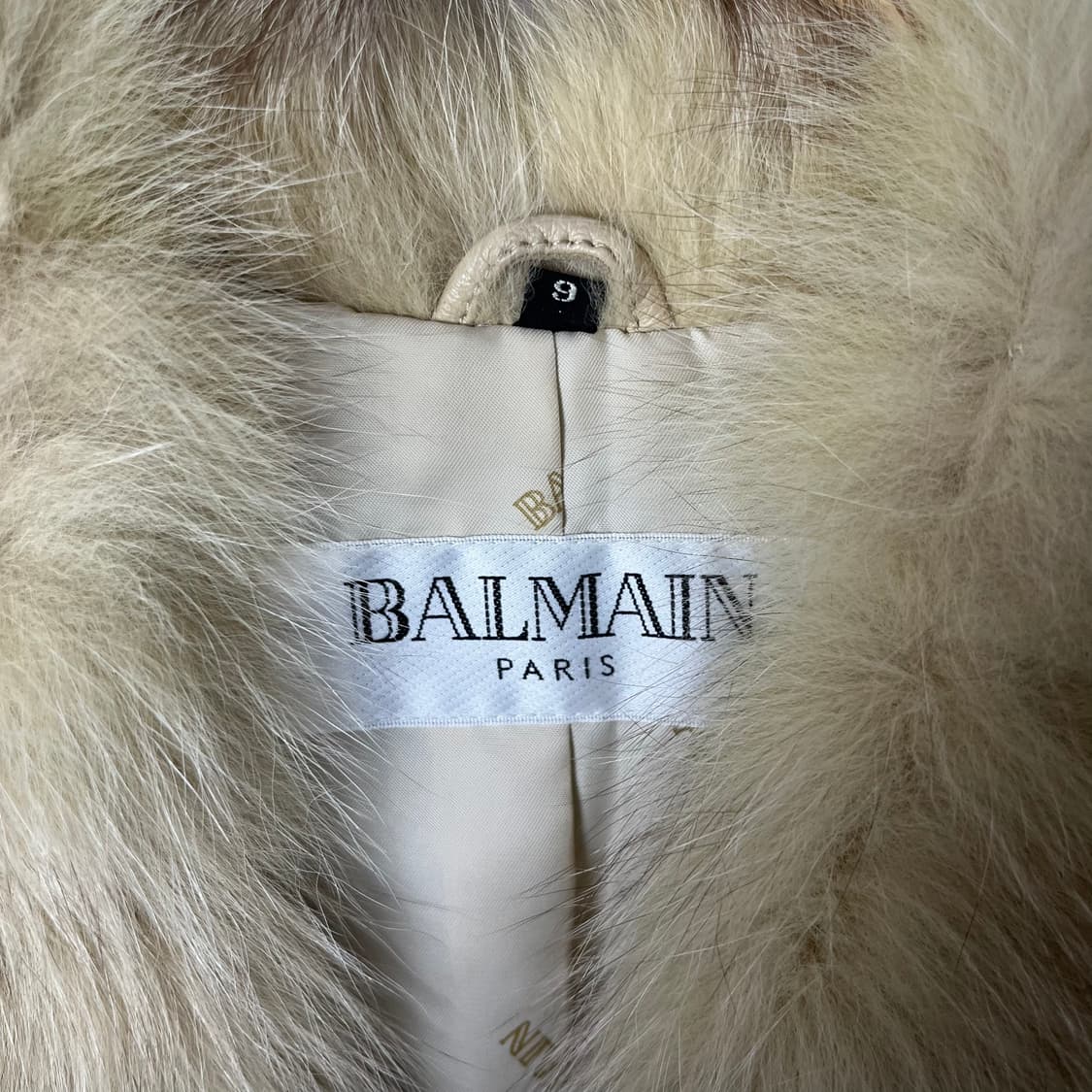 [Balmain] 90's 발망 재팬 램스킨 폭스퍼 자켓 상품이미지5