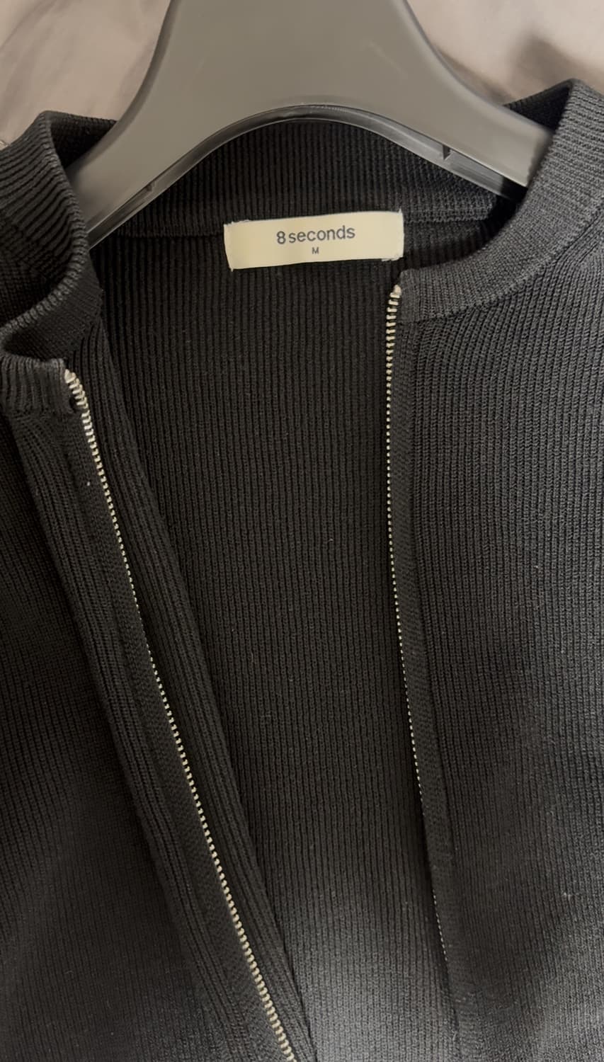 8세컨즈 니트집업 M 상품이미지2
