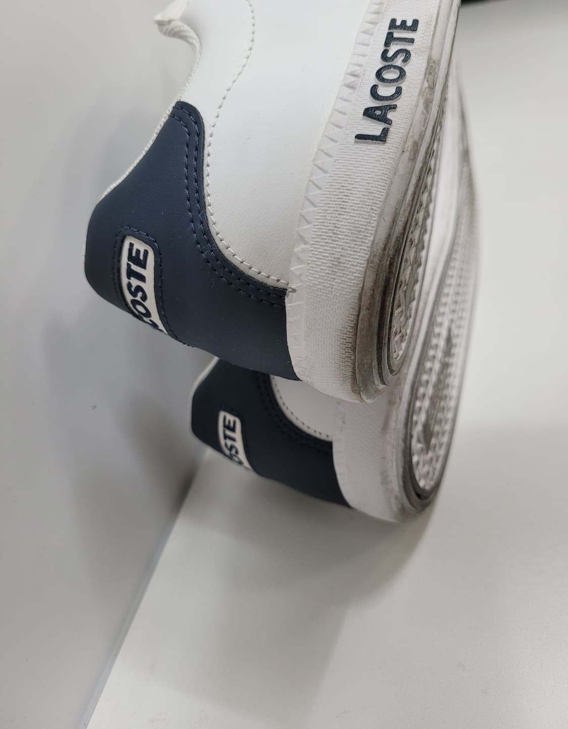 LACOSTE 21SS 라코스테 가죽 스니커즈 / 사이즈 260 화이트 상품이미지7