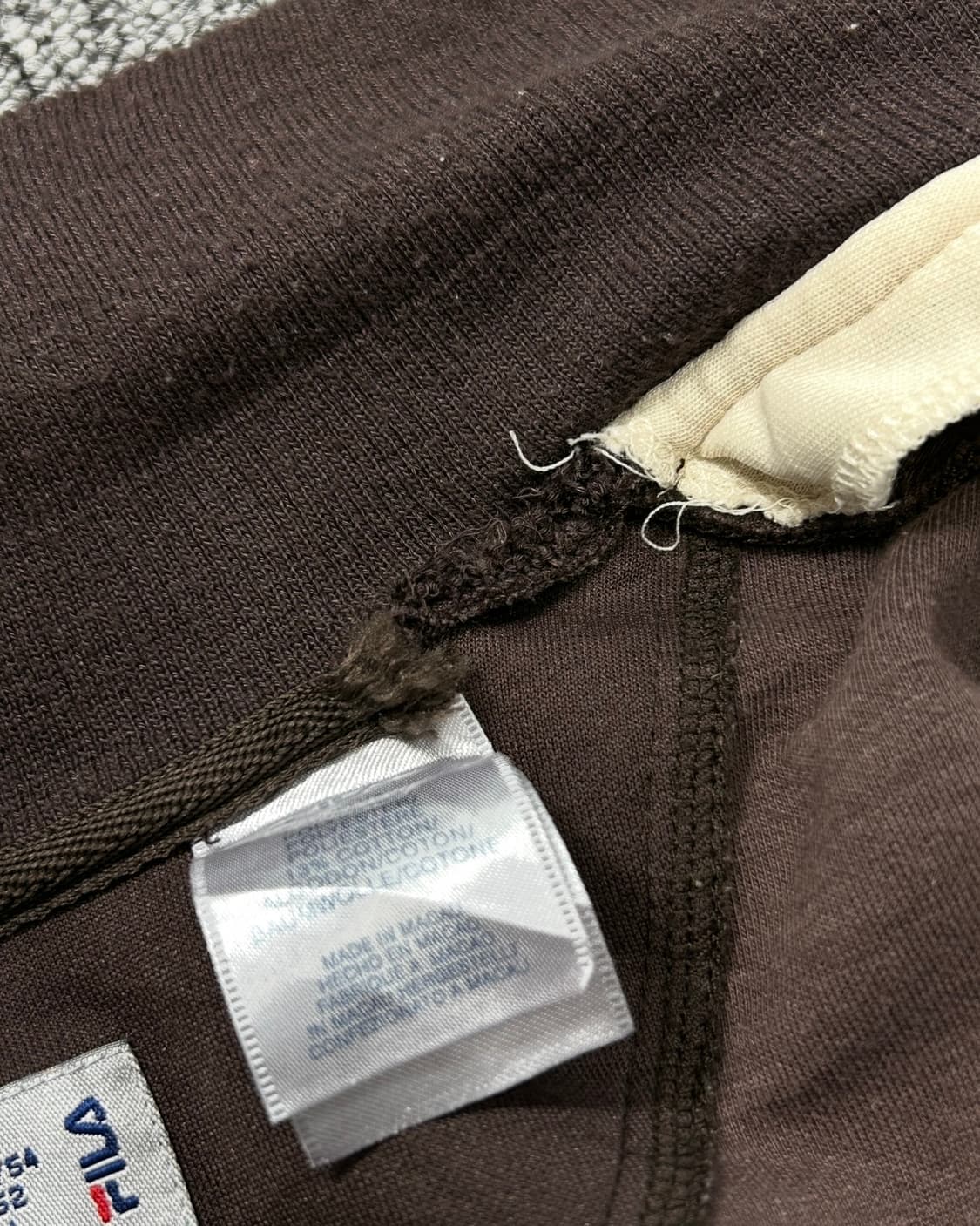 휠라 브라운 베이지 트레이닝 트랙탑 져지 상품이미지8