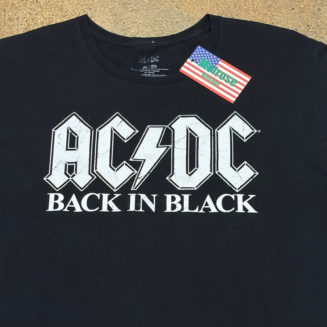 새상품급 미국빈티지 ACDC 밴드티 락티셔츠 반팔티 상품이미지2