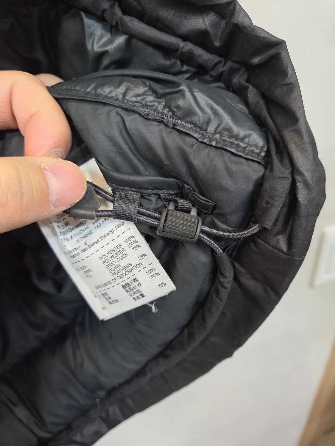 나이키 여성 엘리언스 투웨이 550 다운패딩 90 상품이미지6