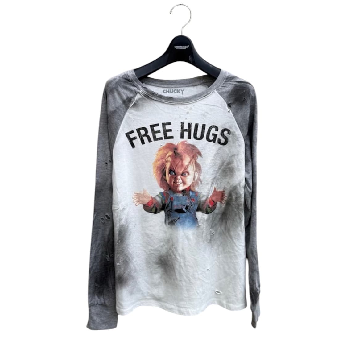 Distressed vintage 처키 긴팔 롱슬리브 상품이미지1