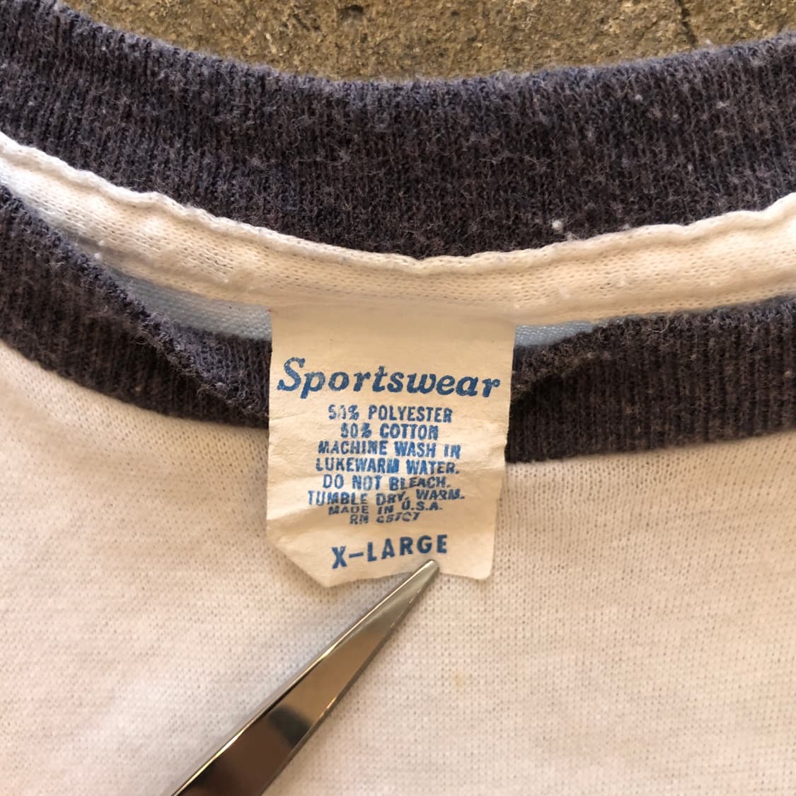 70s~90s Ringer T-shirt-L 상품이미지3