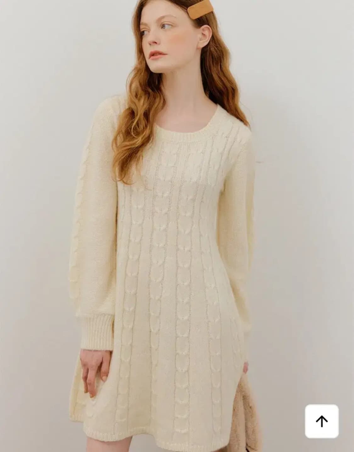 몬츠 monts twisted knit dress 상품이미지3