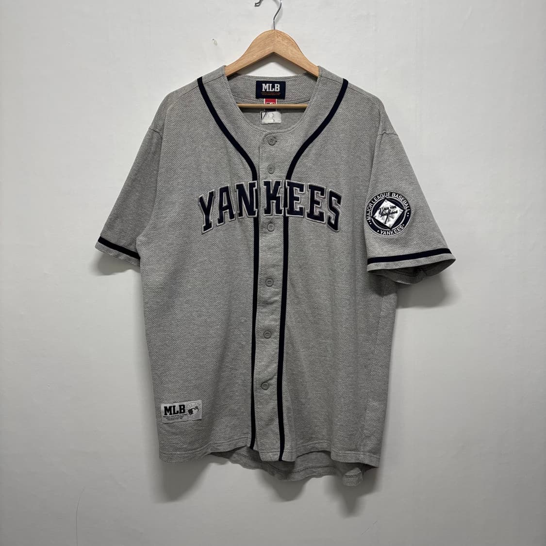 MLB 뉴욕 양키스 코튼 베이스볼 져지 상품이미지1