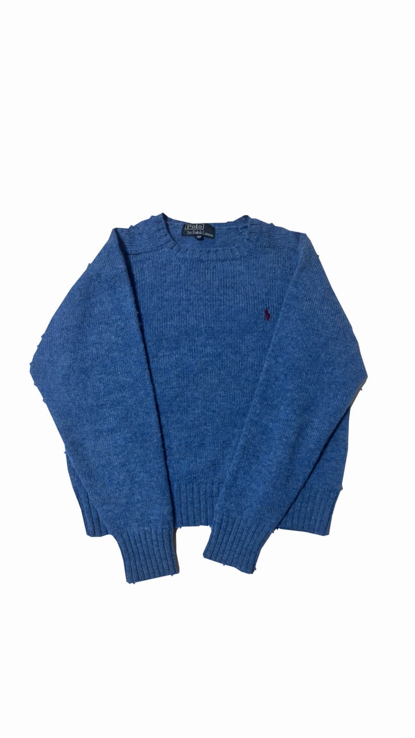 폴로 랄프로렌 오션 블루 빈티지 니트 상품이미지1
