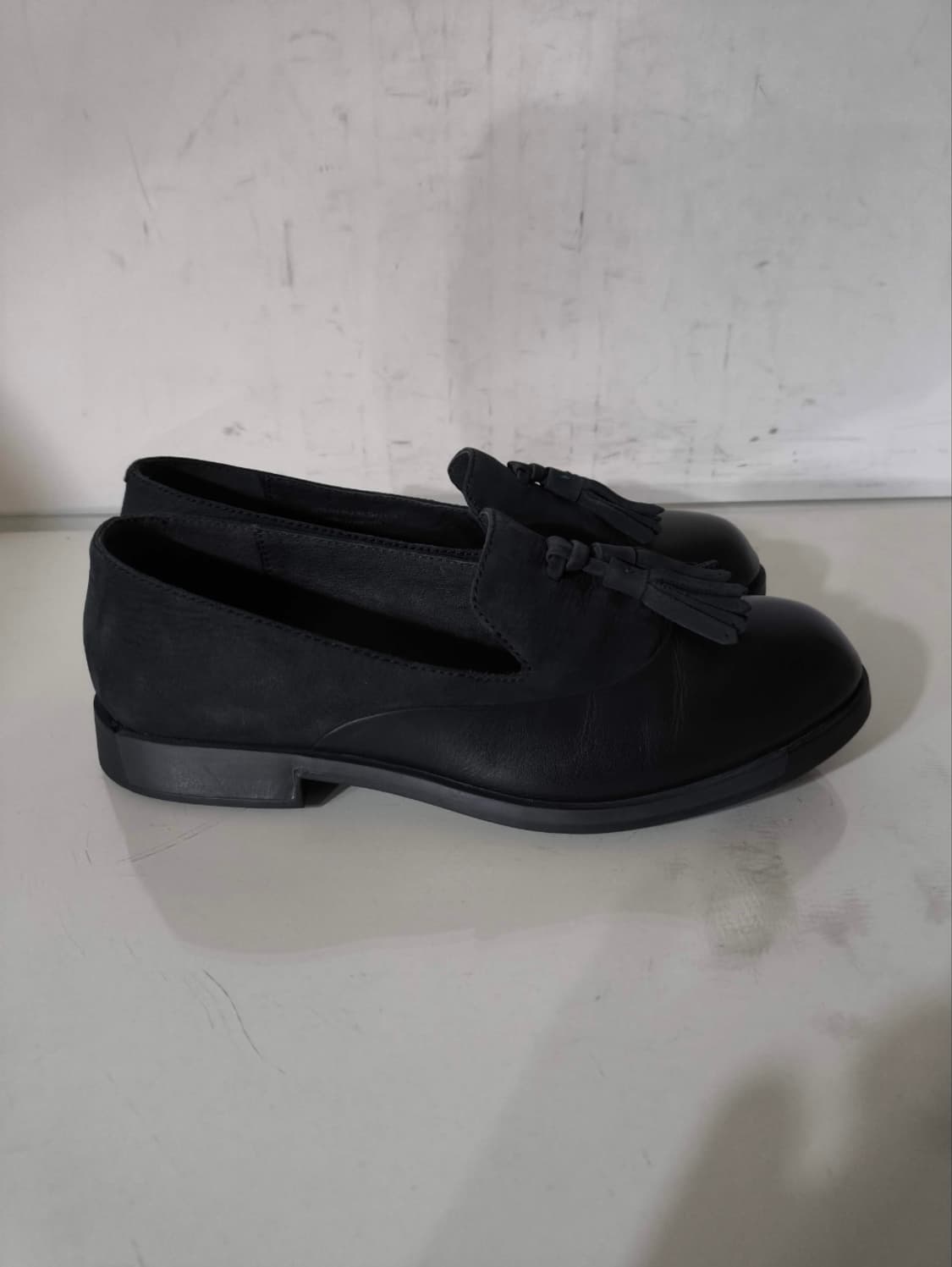 36 230mm 캠퍼 보위 천연가죽 스웨이드 테슬로퍼 상품이미지2