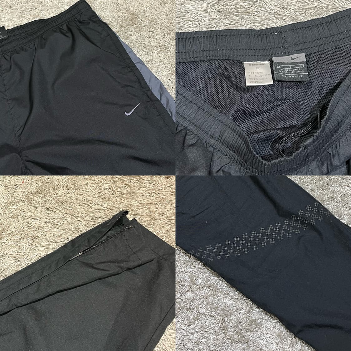 나이키 블랙 그레이 스우시 츄바 상품이미지5