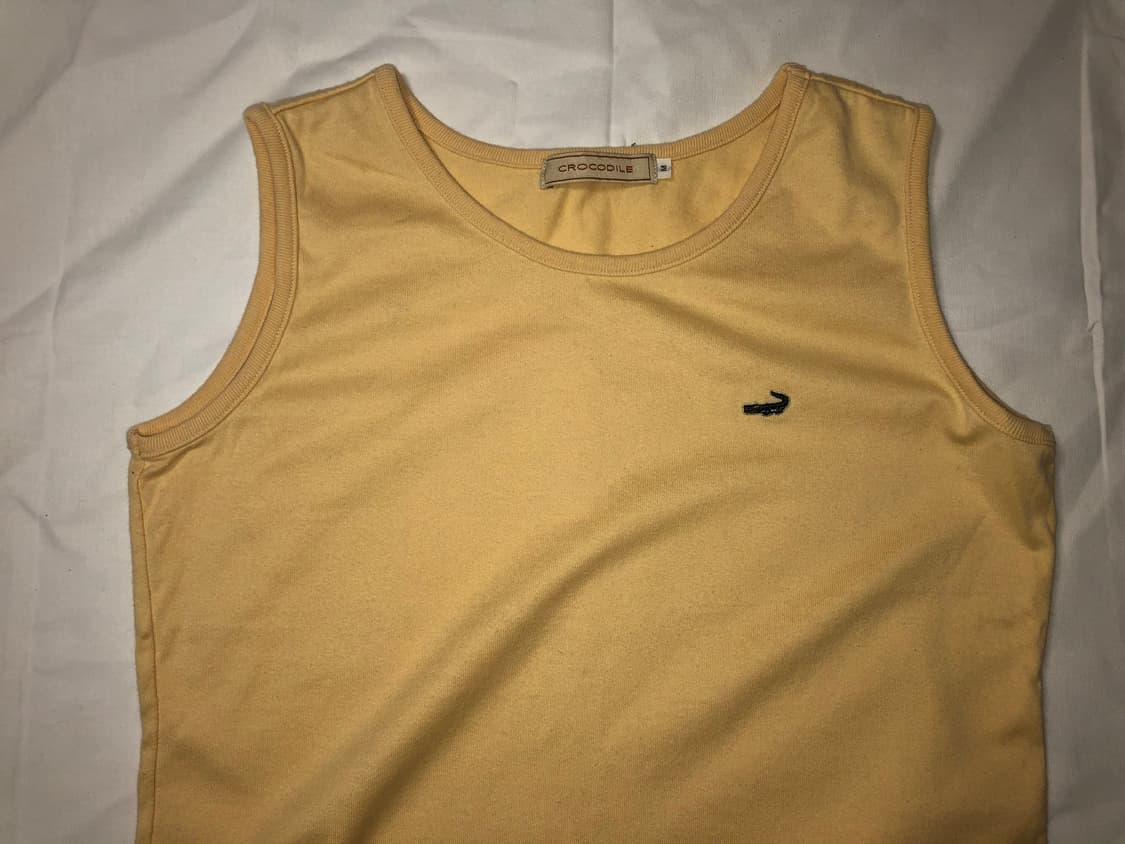 Crocodile yellow top 상품이미지2