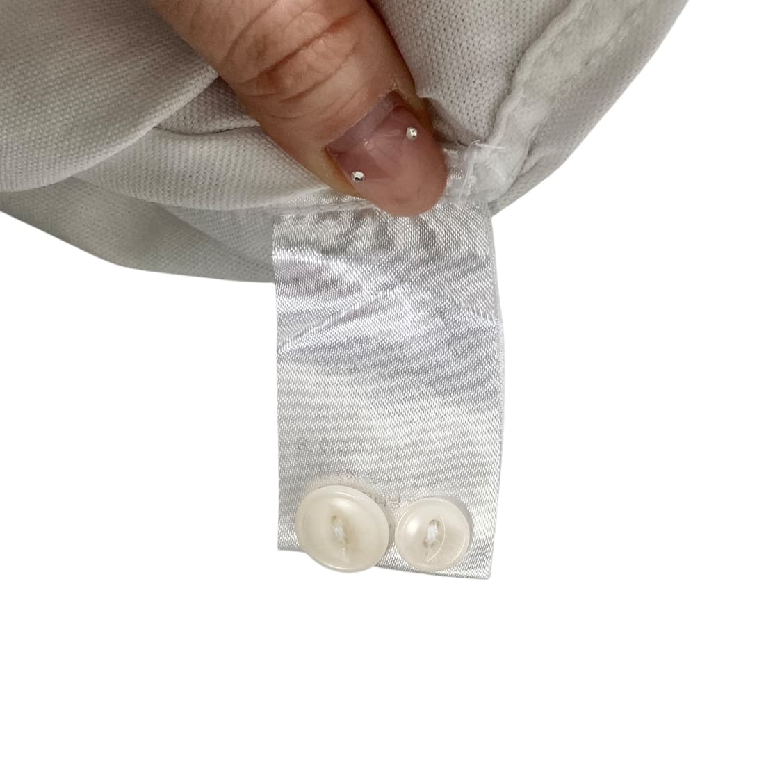 프리즘웍스 화이트 투포켓 워크 셔츠 상품이미지4