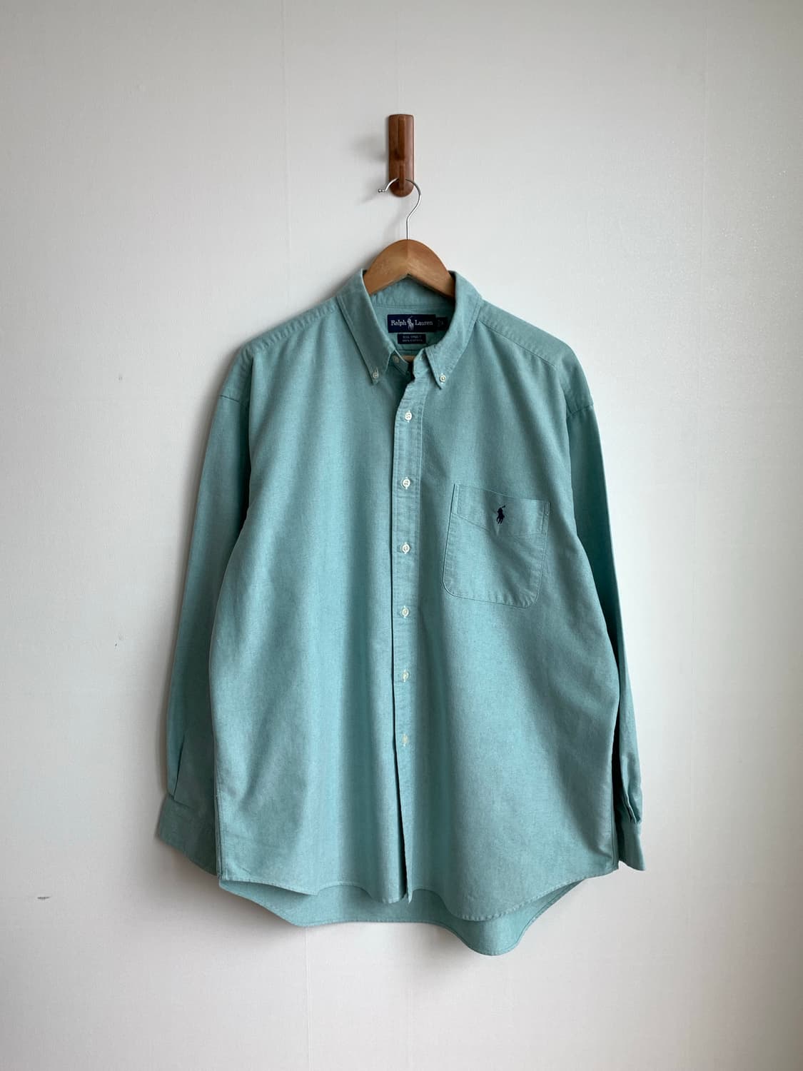 폴로 랄프로렌 솔리드 빅셔츠 L 상품이미지2