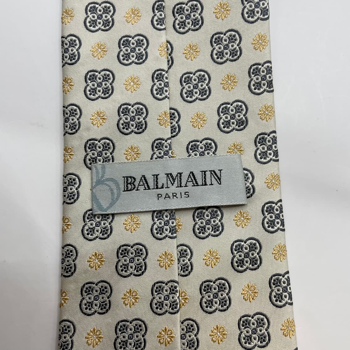 823) (BALMAIN) 발망 패턴 넥타이 상품이미지5