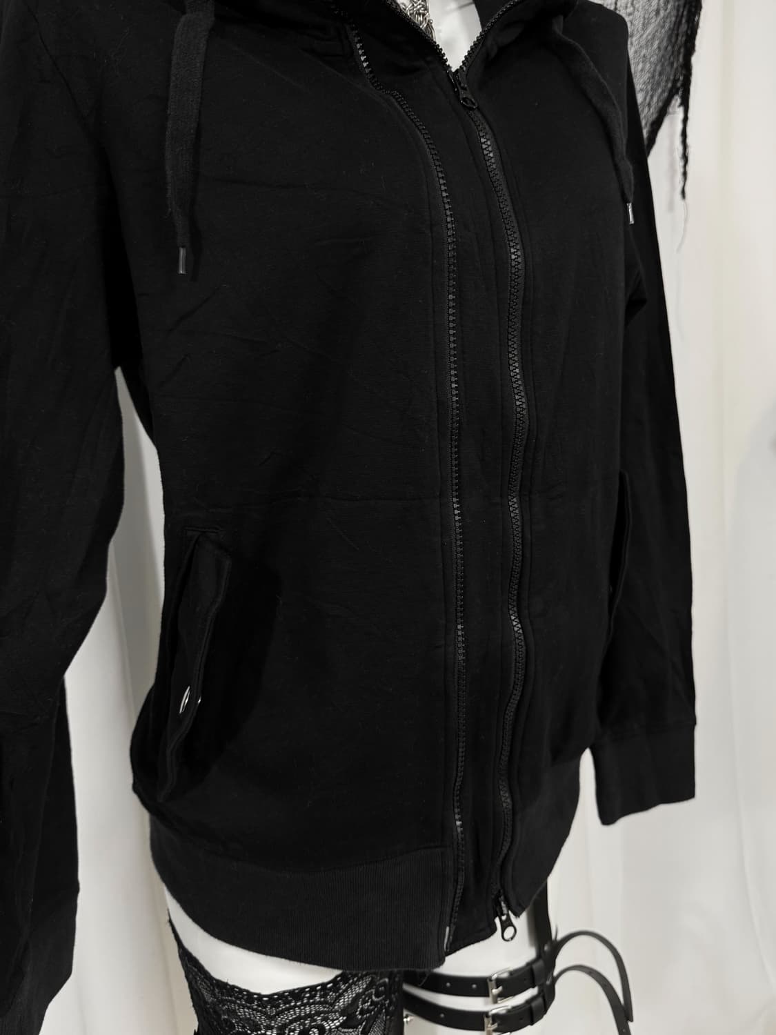 detail hood zip up 상품이미지2
