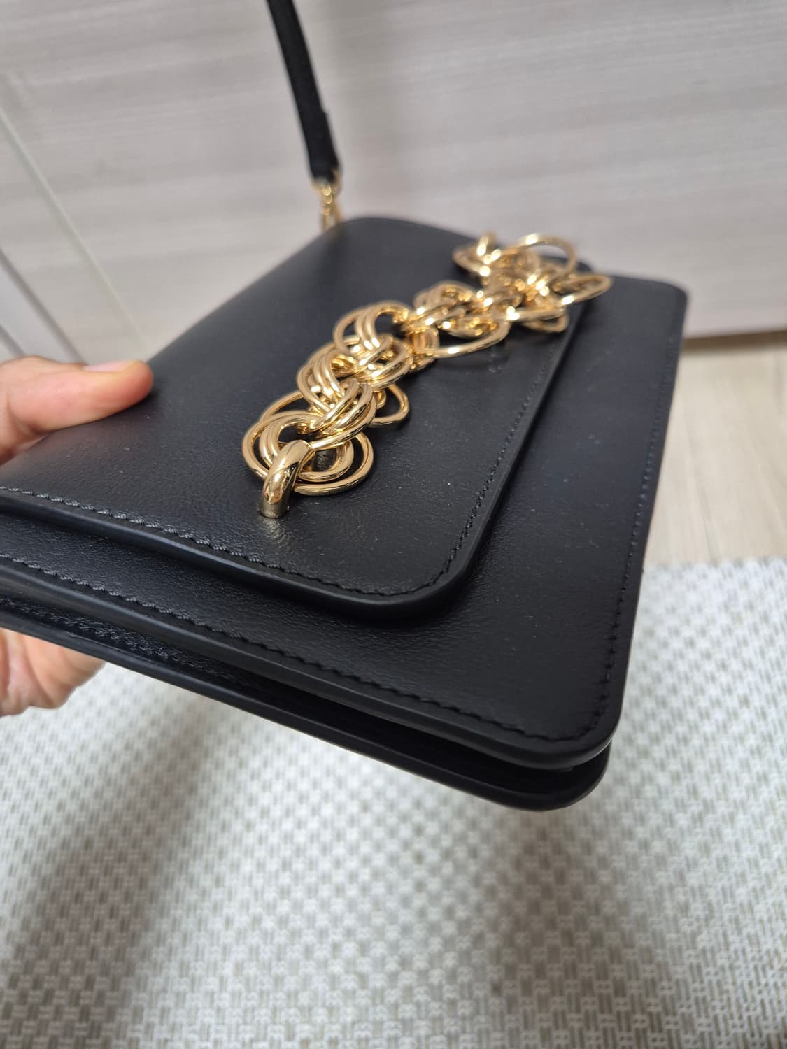 (정품) 끌로에 비쥬 클러치겸 크로스 금장 크로스가방 상품이미지7