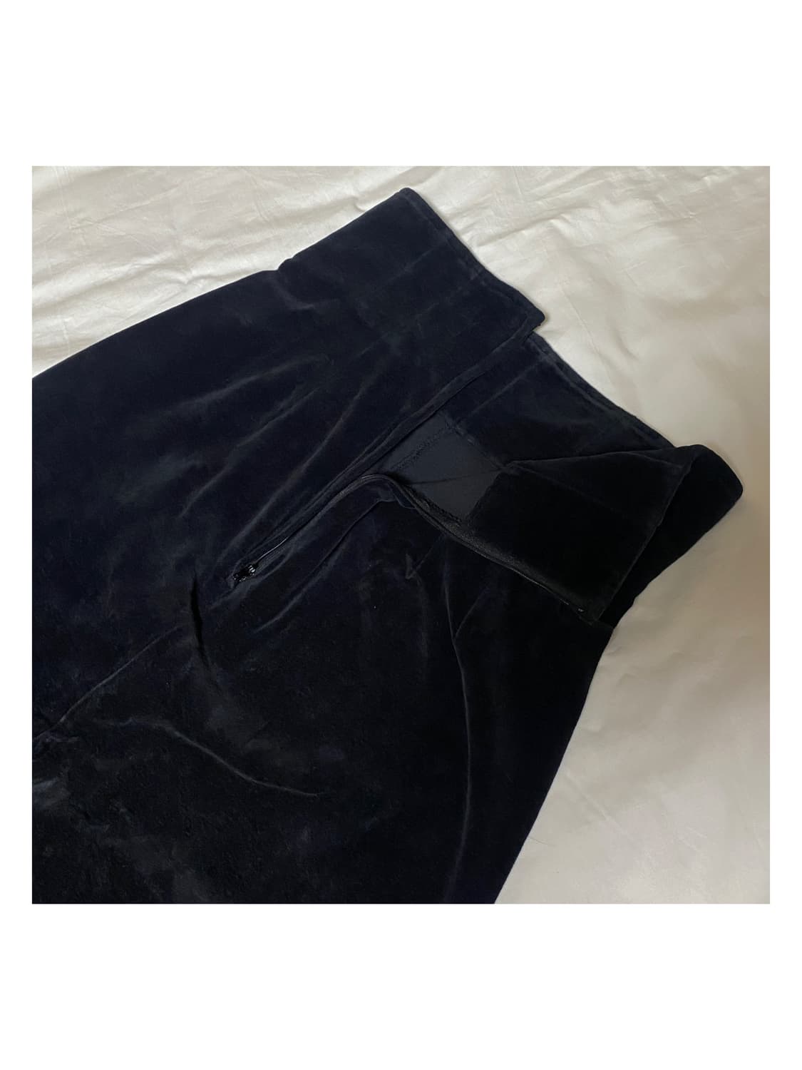 트리콧 꼼데가르송 벨벳 스커트 아카이브 치마 꼼꼼 타오 걸 옴므 플러스 상품이미지3