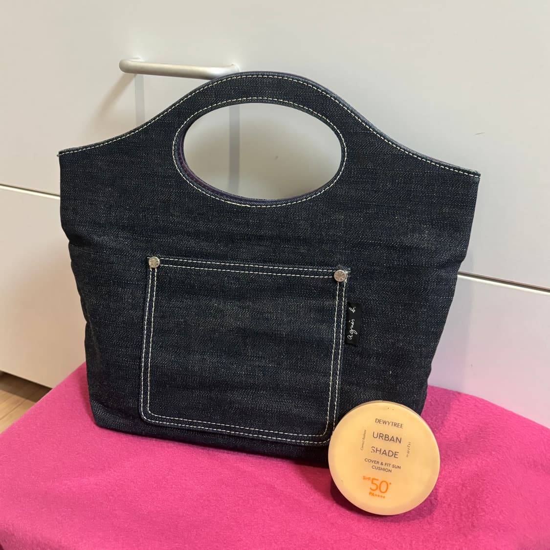 agnès b. 아네스베 데님 토트백 상품이미지8