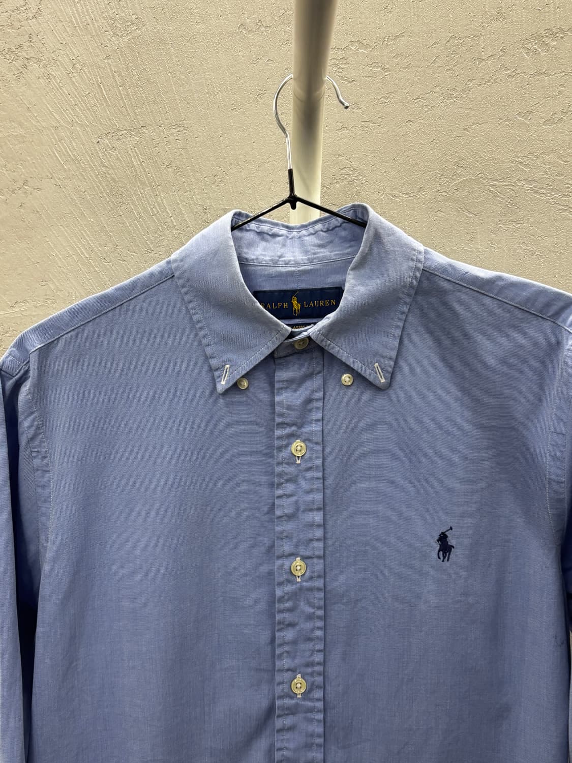 폴로 랄프로렌 솔리드 셔츠 S 상품이미지3