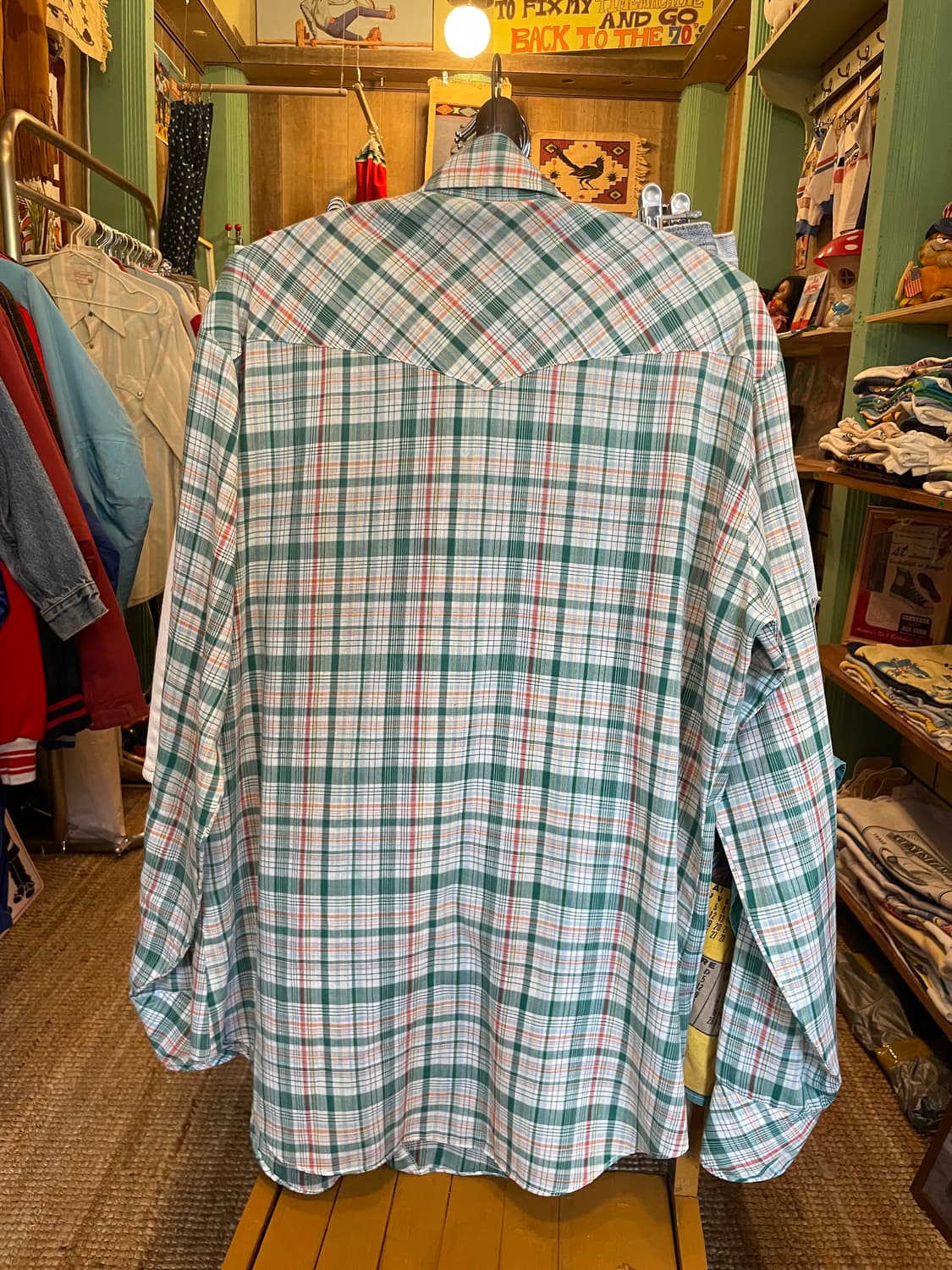 1970’s Levi’s Western Check Shirt 상품이미지7