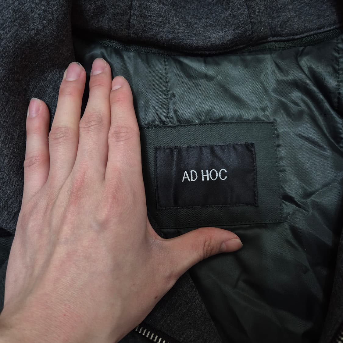 AD HOC 애드호크 플랩 디테쳐블 플랩포켓 후드 점퍼 XL(105) 상품이미지3