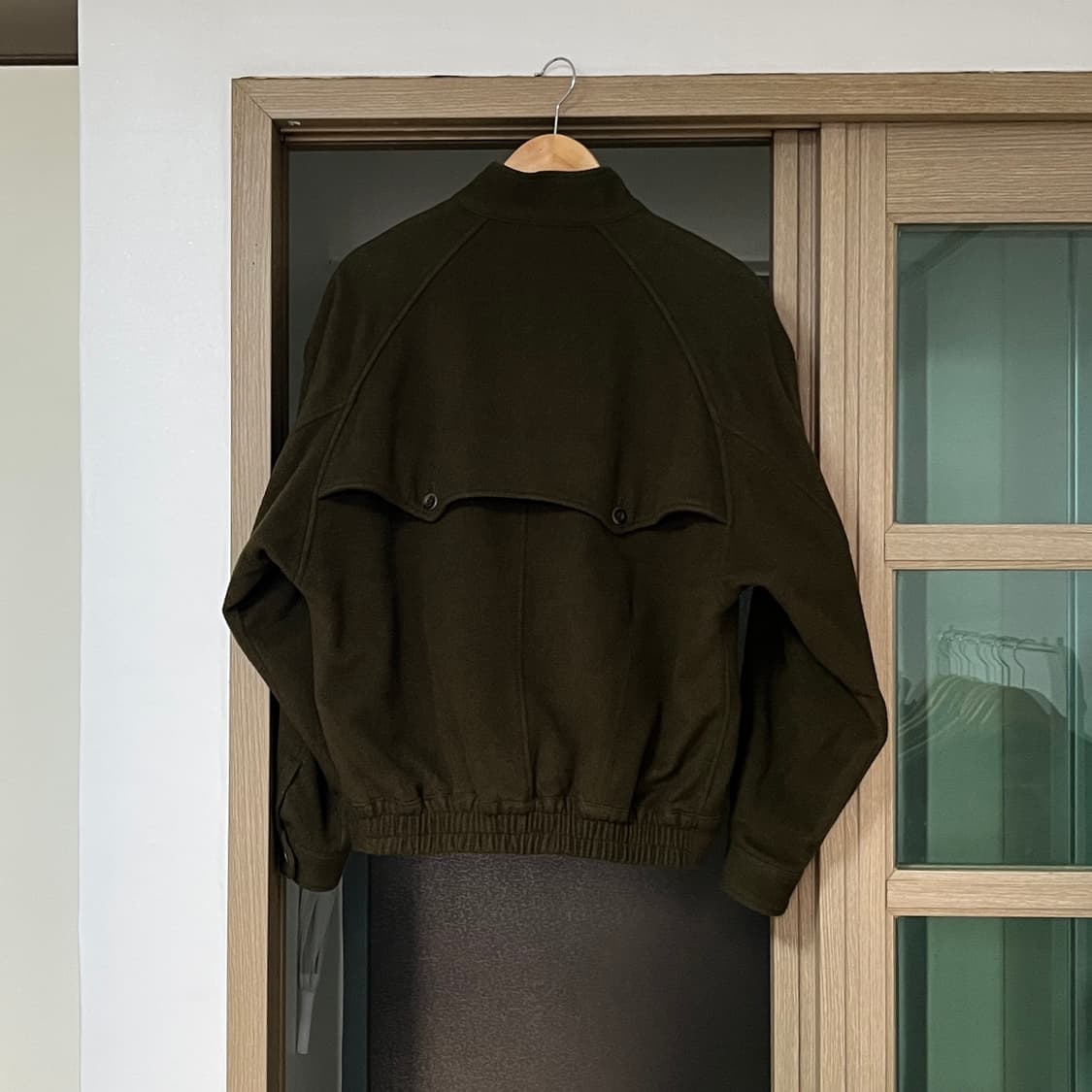 빈티지 울 자켓 카키 L 상품이미지2