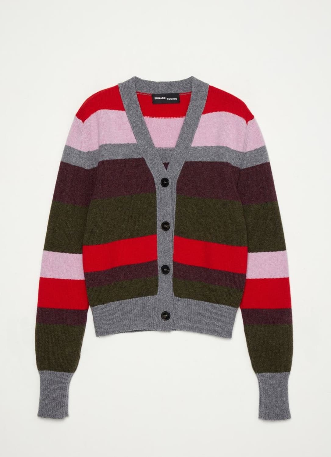 [2,3]에드워드 커밍 Studious 스트라이프 가디건 상품이미지3